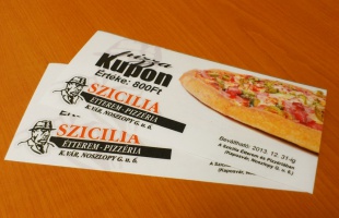 Kisorsoltuk a pizza kuponok nyerteseit!