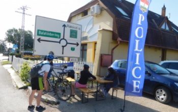 A Balatonon is népszerű a rendőrség BikeSafe programja