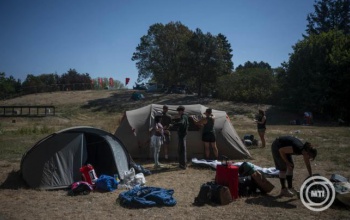 A máltai szeretetszolgálat idén is hasznosítja a Szigeten hagyott sátrakat