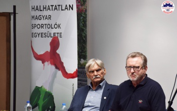 Halhatatlan sportolókat láttak vendégül a gépészben