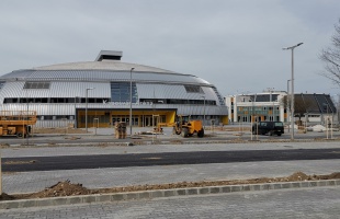Parkosítják a Kaposvár Aréna parkolóját