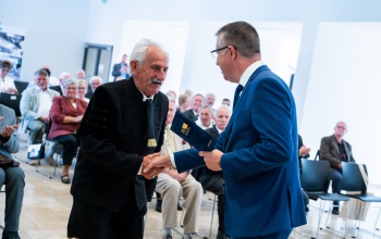 Az 50 és 60 éve végzett hallgatókat köszöntötték