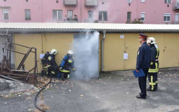 Sikeresen levizsgáztak a tűzoltásvezetők