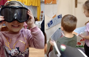 Gyerekekhez látogattak a rendőrök
