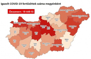 633 fővel emelkedett a beazonosított fertőzöttek száma hazánkban