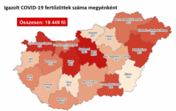 633 fővel emelkedett a beazonosított fertőzöttek száma hazánkban
