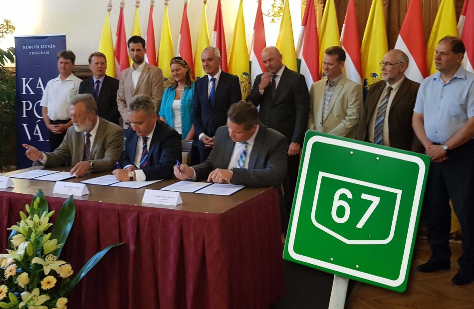 Aláírták - kezdődhet a 67-es építése
