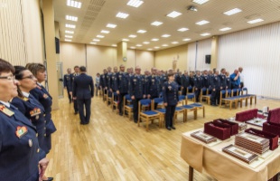 Ünneplés a barcsi tűzoltóságon