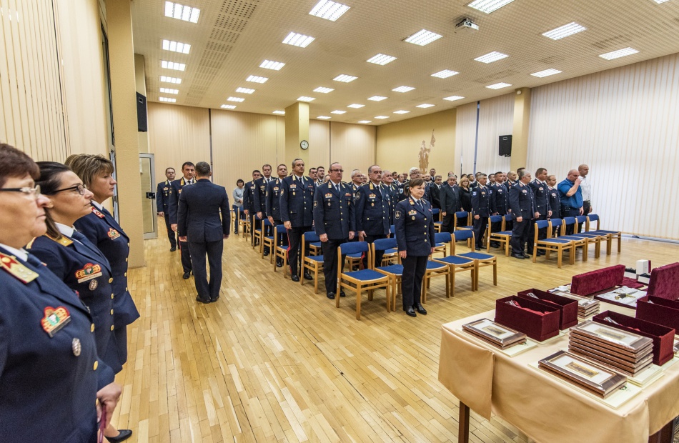 Ünneplés a barcsi tűzoltóságon