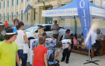 A biztonságos közlekedésre és a bűnmegelőzésre hívták fel a gyerekek figyelmét a rendőrök