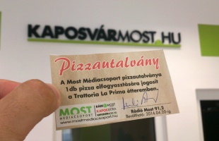 Nyerjen pizzautalványt!