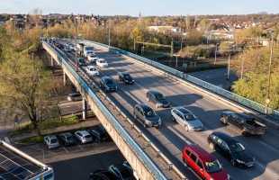 Hídkarbantartás a Berzsenyi utcai felüljárón