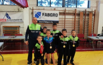 Négy sportiskolás birkózó állt a dobogóra Mezőfalván