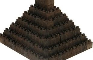 Lego-zsiráf tealevelekből
