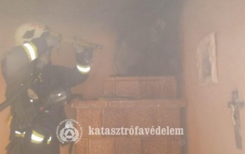 Meggyulladt a cserépkályha Kaposszerdahelyen