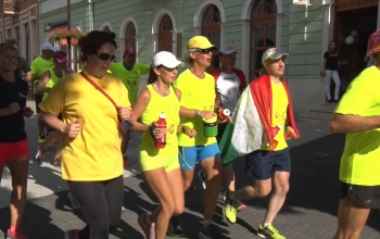 Kaposvári alapítványért futott 450 km-t az ultrafutó
