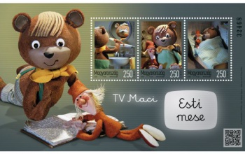 60 éves a TV Maci, bélyeget kapott ajándékba