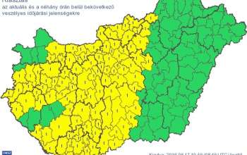 Riasztás Somogyra zivatarok miatt