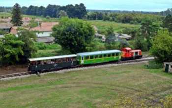 Szombattól újraindul a forgalom a balatonfenyvesi kisvasúton