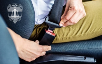 Hétfőtől a biztonsági öv használatát ellenőrzi a rendőrség