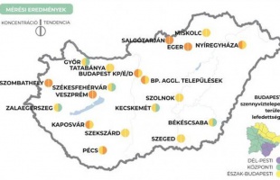 Kaposváron emelkedett a koronavírus koncentrációja
