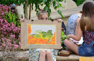 A festői Európa park megihlette a Zichy diákjait