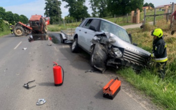 Kettétört a traktor a kadarkúti balesetben