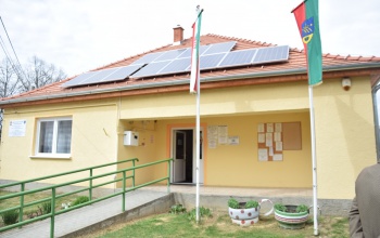 Napenergiával fűtenek Kaposhomokon