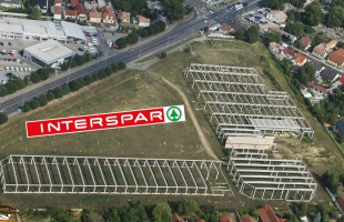Interspar épül a kisgáti városrészben