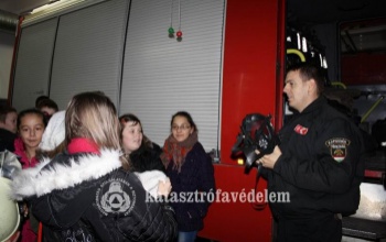 Tűzoltói pályára készülnek a fiatalok