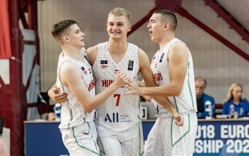 Tizennegyedik lett a KASI-sokkal felálló kosárválogatott az U18-as B-divíziós Eb-n