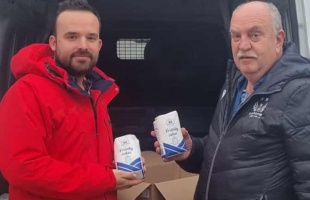 A férfi röplabdacsapat is csatlakozott adománygyűjtésünkhöz