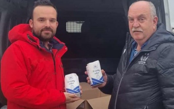 A férfi röplabdacsapat is csatlakozott adománygyűjtésünkhöz