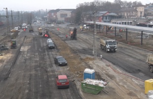Félidőben a Kaposvári Közlekedési Központ építése
