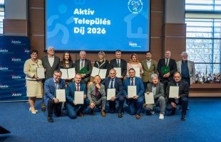 Átadták az Aktív Település díjakat - Kaposvár is a díjazottak között