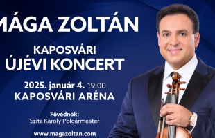 Ingyenes Mága Zoltán koncert lesz Kaposváron