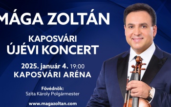 Ingyenes Mága Zoltán koncert lesz Kaposváron