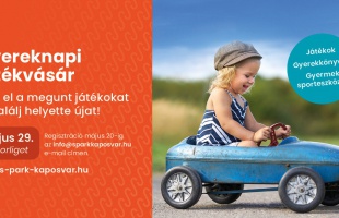 Gyereknapi játékvásár lesz a Bíborligetben