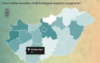 Somogy nem került be a legboldogabb vármegyék közé :(