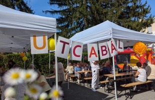 Utcabál a Ruhagyár Lakóparknál