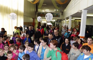Együtt sportoltak kicsik és nagyok