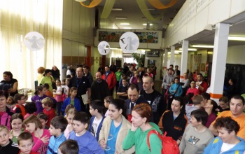 Együtt sportoltak kicsik és nagyok
