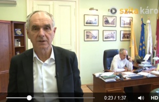 Duplázott a polgármester a videón