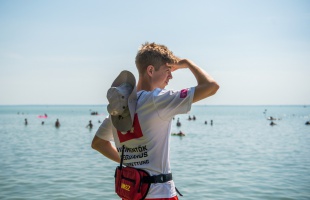 A nők egészségéért futnak a vízimentők