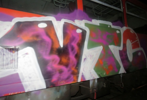 Elfogták a vandál graffitist