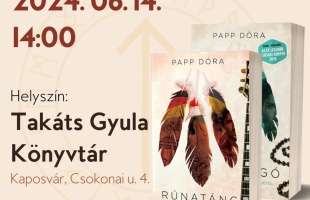 Könyvbemutatót tartanak a Takáts Gyula Könyvtárban