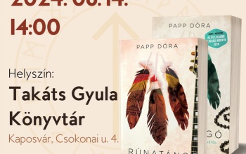 Könyvbemutatót tartanak a Takáts Gyula Könyvtárban