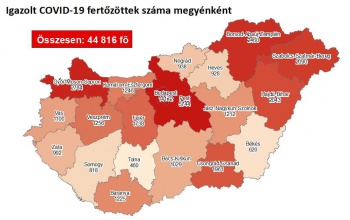 1791 fővel emelkedett a beazonosított fertőzöttek száma