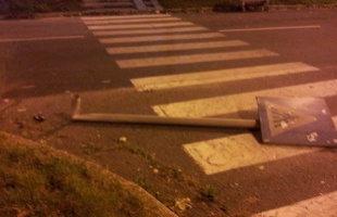 Cserbenhagyásos gázolás Kaposváron