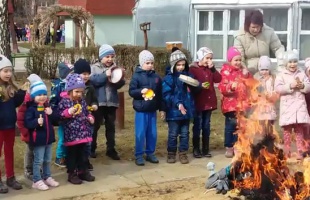 Elűzték a telet a Búzavirág óvodában